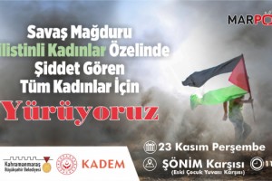 Kahramanmaraş Kadına Şiddete Karşı Ses Olmak İçin Yürünecek!