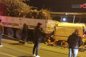 Kahramanmaraş'ta Feci Kaza Demir Taşıyan Tır'a Arkadan Çarptı