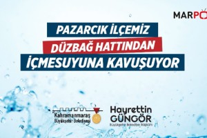 Pazarcık’ın İçmesuyu İhtiyacını Karşılayacak Projenin Temeli Atılıyor