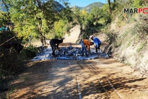 Büyükşehir, Andırın Kırsalında Yol Yenilemelerini Sürdürüyor