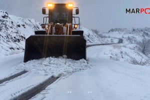 Büyükşehir’den Kar Yağışına Anında Müdahale
