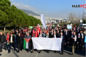 KSÜ’den “Gazze’ye Selam” Yürüyüşü