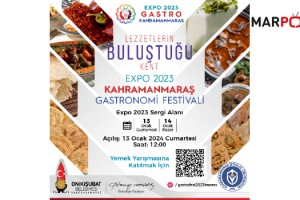 EXPO 2023 Gastro Kahramanmaraş başlıyor