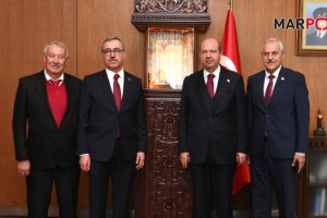 Başkan Güngör, KKTC Cumhurbaşkanı Tatar’ı Ağırladı