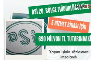 KİRİŞCİ, "KAHRAMANMARAŞ'A 690 MİLYON TL'LİK 5 HİZMET BİNASI'NIN PROJESİ İMZALANDI"