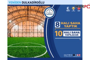 BAŞKAN OKAY’DAN GENÇLERE HALI SAHA VE DÜĞÜN SALONU MÜJDESİ