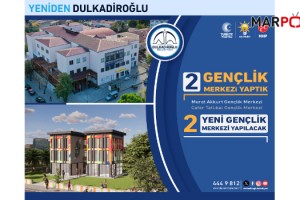 DULKADİROĞLU’NA 2 YENİ GENÇLİK MERKEZİ