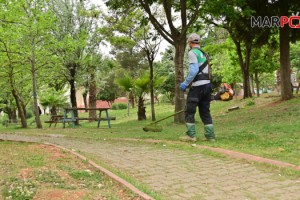 Onikişubat’ta park ve bahçeler yaza hazırlanıyor