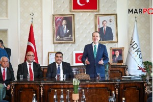 Fatih Erbakan’dan Türkoğlu Belediyesi’ne Ziyaret
