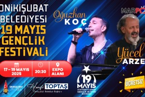 Onikişubat Gençlik Festivali, Oğuzhan Koç konseriyle başlıyor!