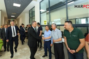 Başkan Hanifi Toptaş, belediye personeliyle bayramlaştı