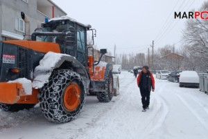 Kuzey İlçelerde Karla Mücadele Aralıksız Sürüyor