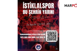 AKEDAŞ KAHRAMANMARAŞ İSTİKLAL SPOR KULÜBÜ İÇİN, BAĞIŞ KAMPANYASI BAŞLIYOR