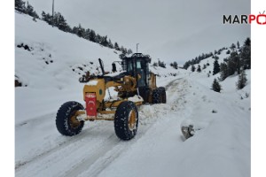 Büyükşehir’den Kırsalda Gece Gündüz Kar Mesaisi
