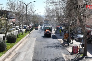 Şehirde Asfalt Mesaisi Sürüyor