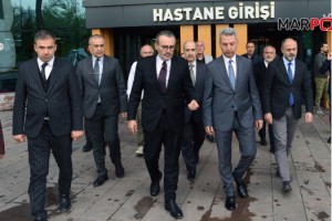 Mahir Ünal’dan, KSÜ Tıp Fakültesi Hastanesi’ne Ziyaret