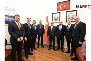 AK Parti Kahramanmaraş Heyeti İçişleri Bakanı Çiftçi ile Bir Araya Geldi