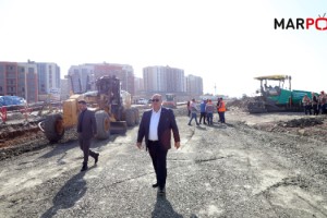 BAŞKAN AKPINAR DOĞUKENT MAHALLESİNDE DEVAM EDEN ÇALIŞMALARI YERİNDE İNCELEDİ