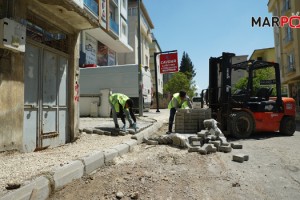Büyükşehir’den Dulkadiroğlu Egemenlik Mahallesi’nde Cadde ve Sokak Yenileme Çalışması