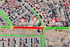 Sürücülerin Dikkatine; Azerbaycan Bulvarı’nda Geçici Trafik Düzenlemesi!