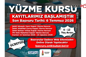 Onikişubat Belediyesi’nin ücretsiz Yaz Yüzme Kursları’na kayıtlar devam ediyor