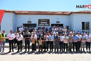 Türkoğlunda Hopurlu Mahallesi Taziye Evi ve Sosyal Tesisi Hizmete Açıldı