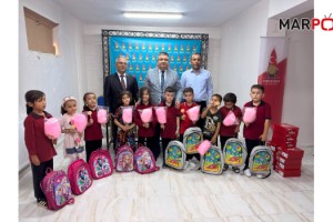 Onikişubat Belediyesi’nden kırsal mahallelerdeki 8 bin öğrenciye kırtasiye seti desteği