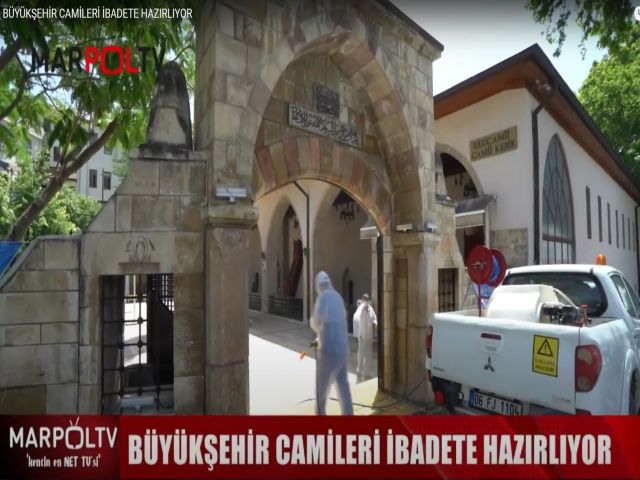 BÜYÜKŞEHİR CAMİLERİ İBADETE HAZIRLIYOR