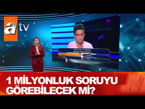 Urfalı Hikmet 1 milyonluk soruyu görebilecek mi? - Atv Haber 17 Ekim 2020