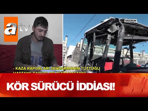 Akılalmaz gerekçe: sürücü kördü! - Atv Haber 17 Ekim 2020