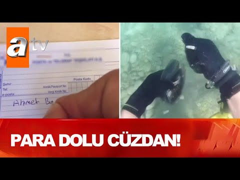 Su altından para dolu çantayla çıktı! - Atv Haber 17 Ekim 2020